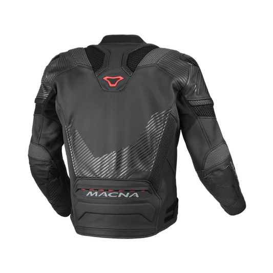 Giacca Pelle Macna Ignite nero - Moto Adventure