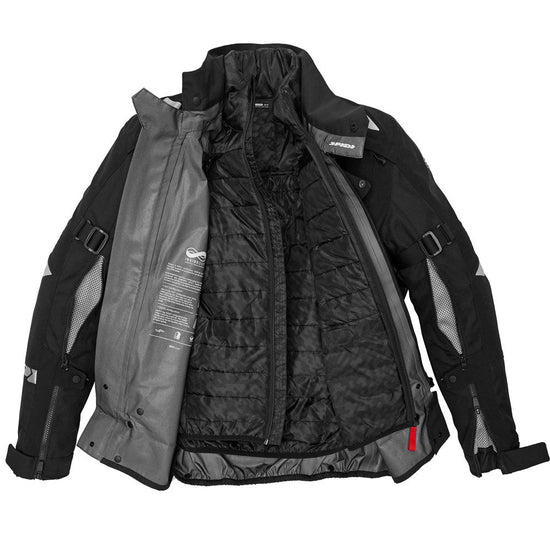 Giacca Spidi Allroad H2Out Nero - Moto Adventure
