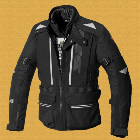 Giacca Spidi Allroad H2Out Nero - Moto Adventure