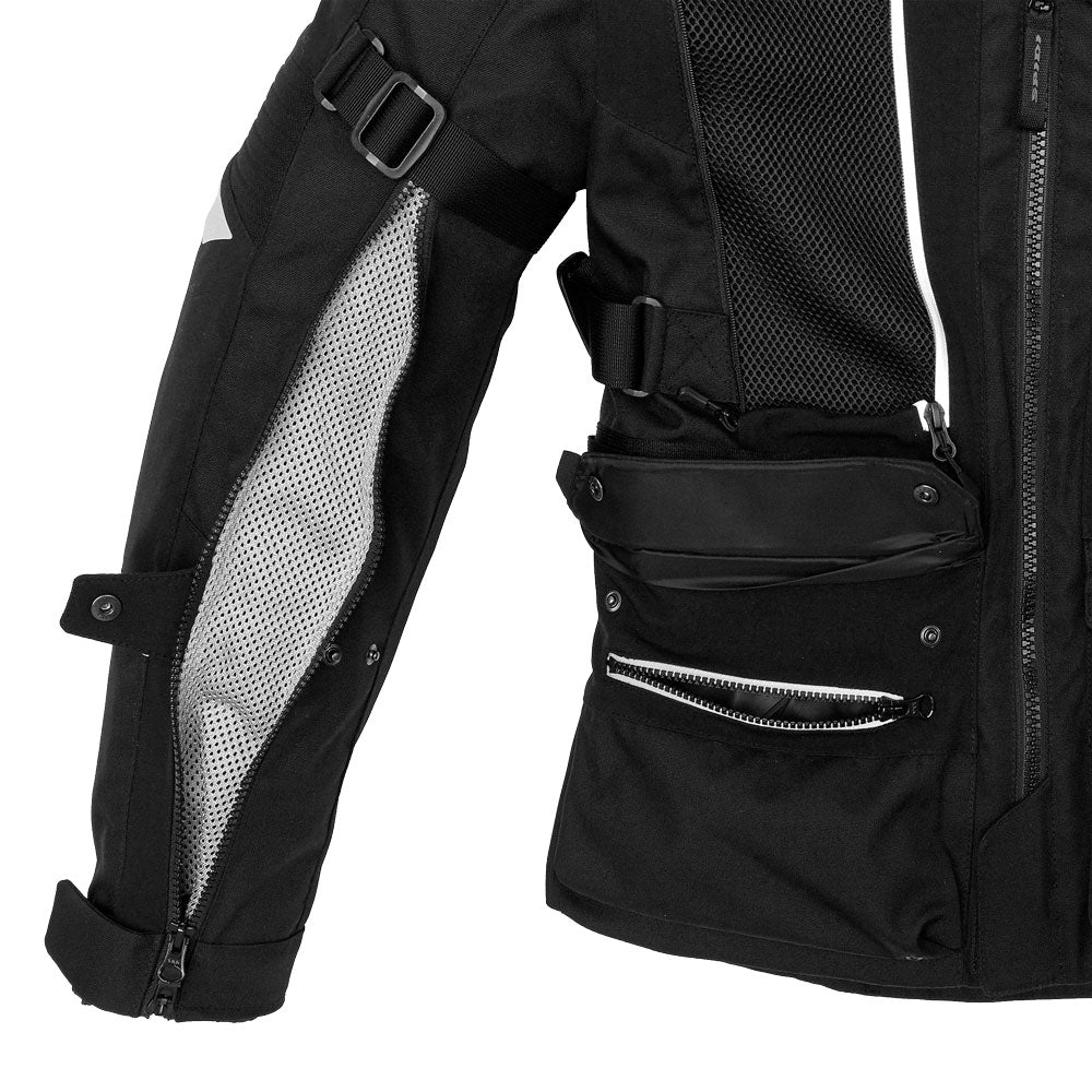 Giacca Spidi Allroad H2Out Nero - Moto Adventure