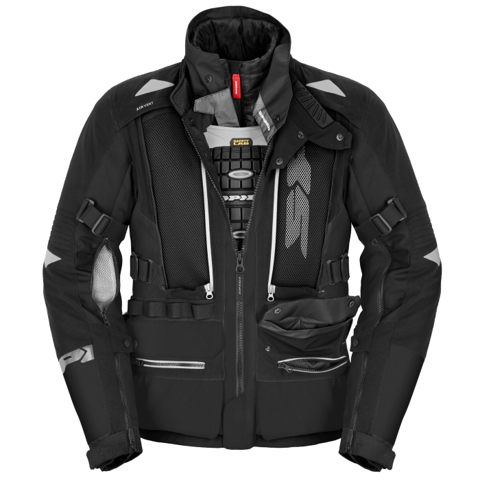 Giacca Spidi Allroad H2Out Nero - Moto Adventure