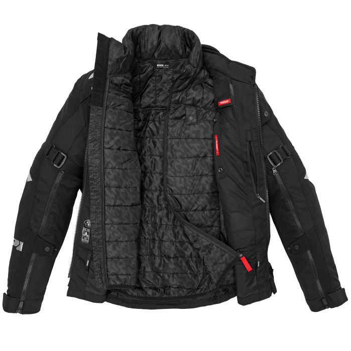 Giacca Spidi Allroad H2Out Nero - Moto Adventure