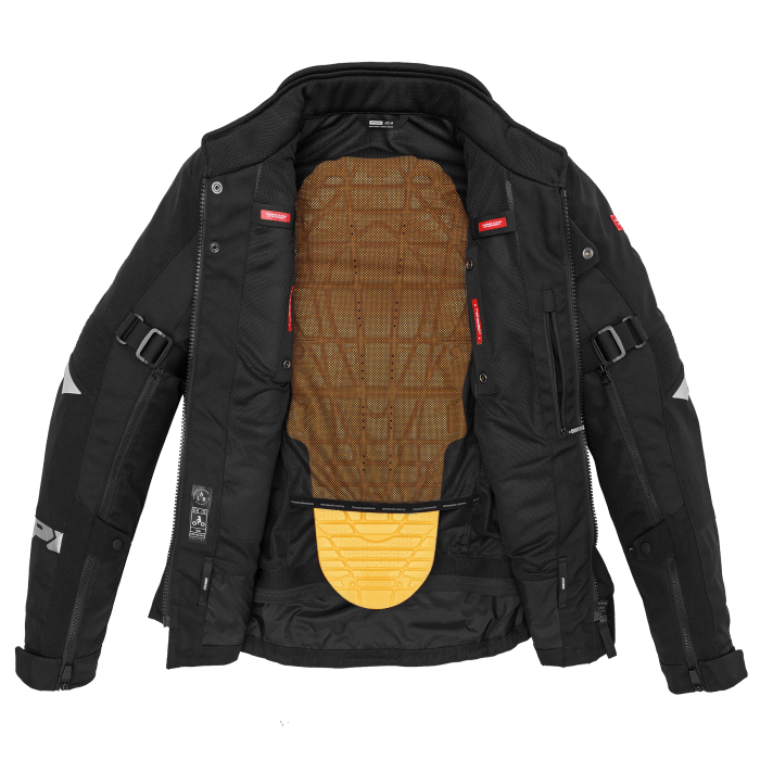 Giacca Spidi Allroad H2Out Nero - Moto Adventure