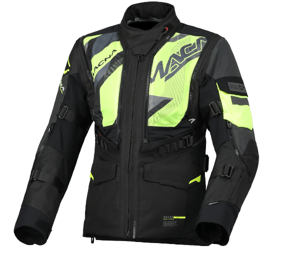 Giacca Touring Macna Flexodus Night Eye - Moto Adventure