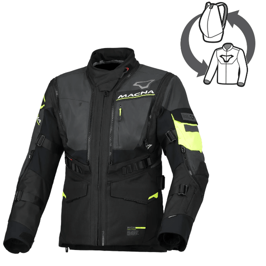 Giacca Touring Macna Flexodus Night Eye - Moto Adventure