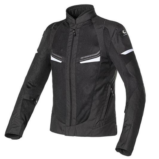 Giubbotto estivo Clover Airjet 5 Nero - Moto Adventure
