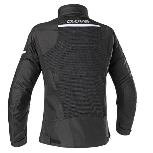 Giubbotto estivo Clover Airjet 5 Nero - Moto Adventure