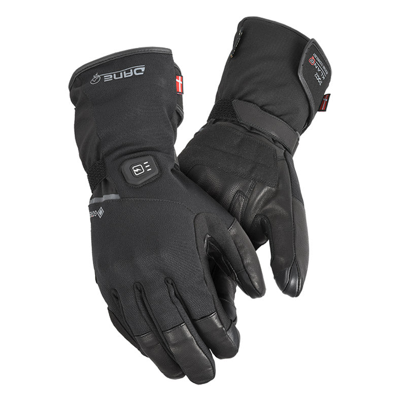 Guanti Riscaldati Dane Inuit Gore - tex nero - Moto Adventure