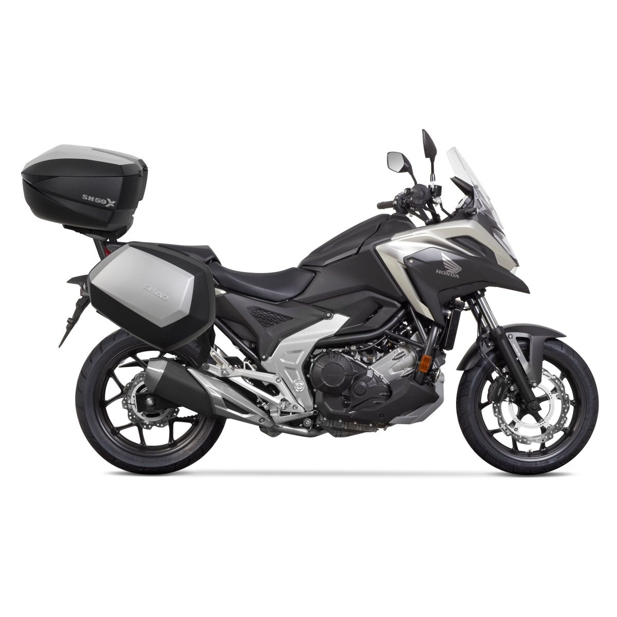 Kit fissaggio valigie laterali SHAD 3P System per HONDA NC750X (2021, 2022, 2023) - Moto Adventure
