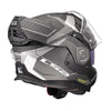Casco modulare LS2 FF901 Advant X Carbon Horizon Argento-Grigio