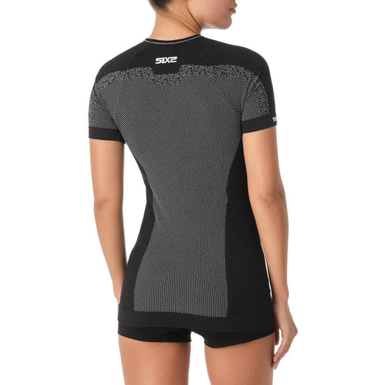 Maglia tecnica Sixs TS1L Breezy Touch Black carbon - Moto Adventure