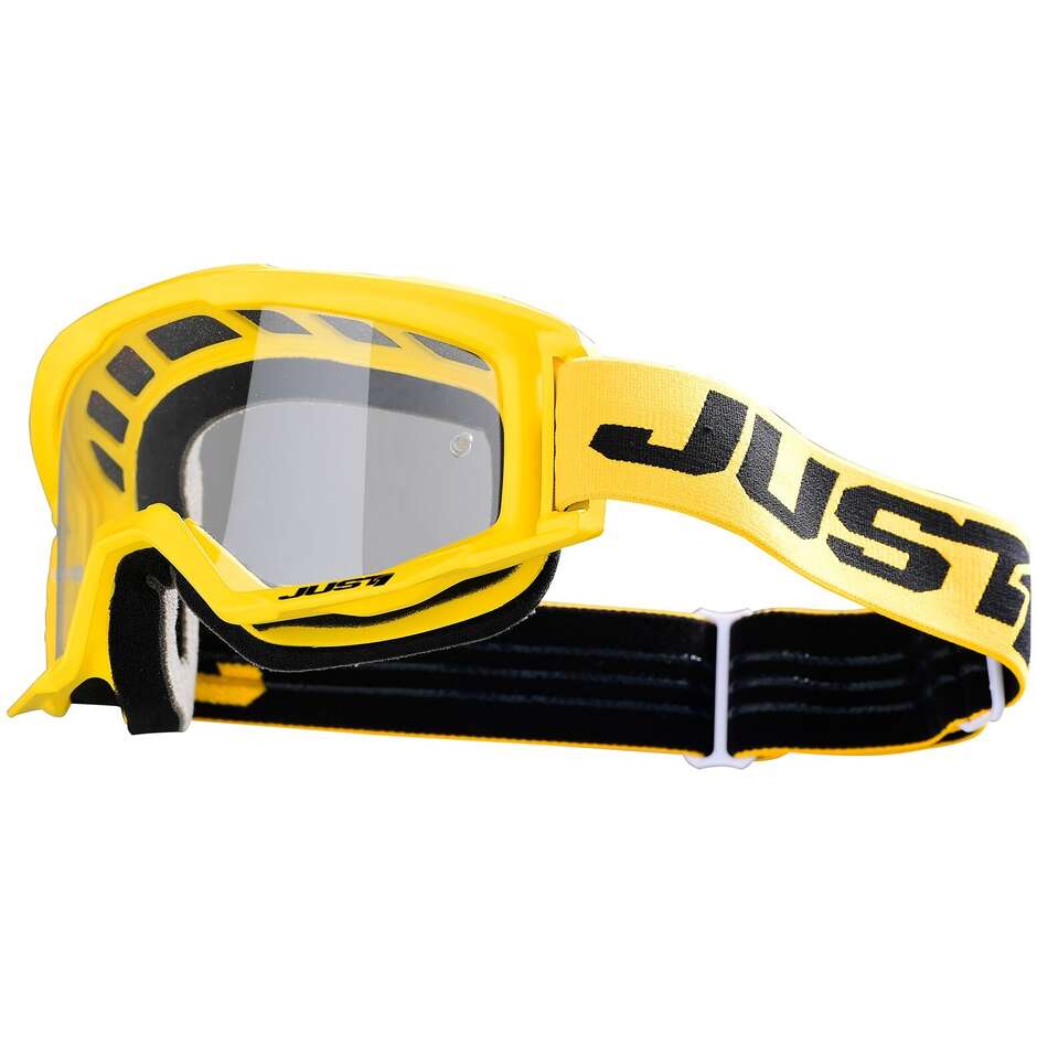 Maschera Occhiali Motocross Moto Cross Mx Enduro S Line Giallo