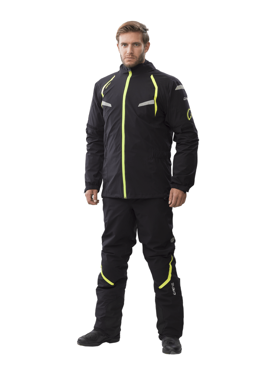 Pantaloni antipioggia Dane Byge XPR - tex Nero - Moto Adventure