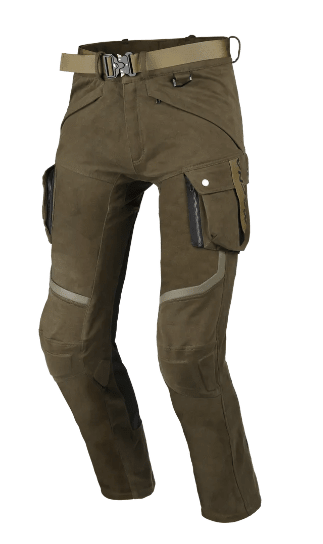 Pantaloni in tessuto Macna Nembar Verde - Moto Adventure