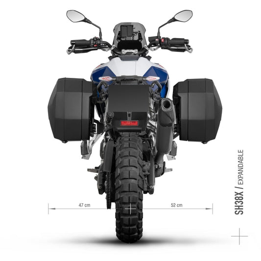 Shad 3P SYSTEM BMW F900GS - Moto Adventure