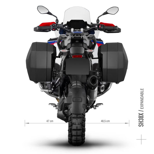 Shad 3P SYSTEM BMW R1300GS ADVENTURE - Moto Adventure