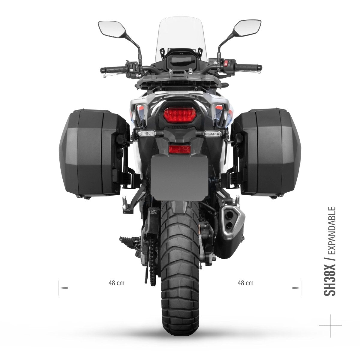 SHAD 3P System HONDA TRANSALP 750 - Moto Adventure