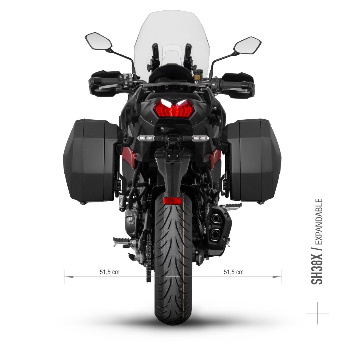 SHAD 3P System KAWASAKI VERSYS 1000 - Moto Adventure