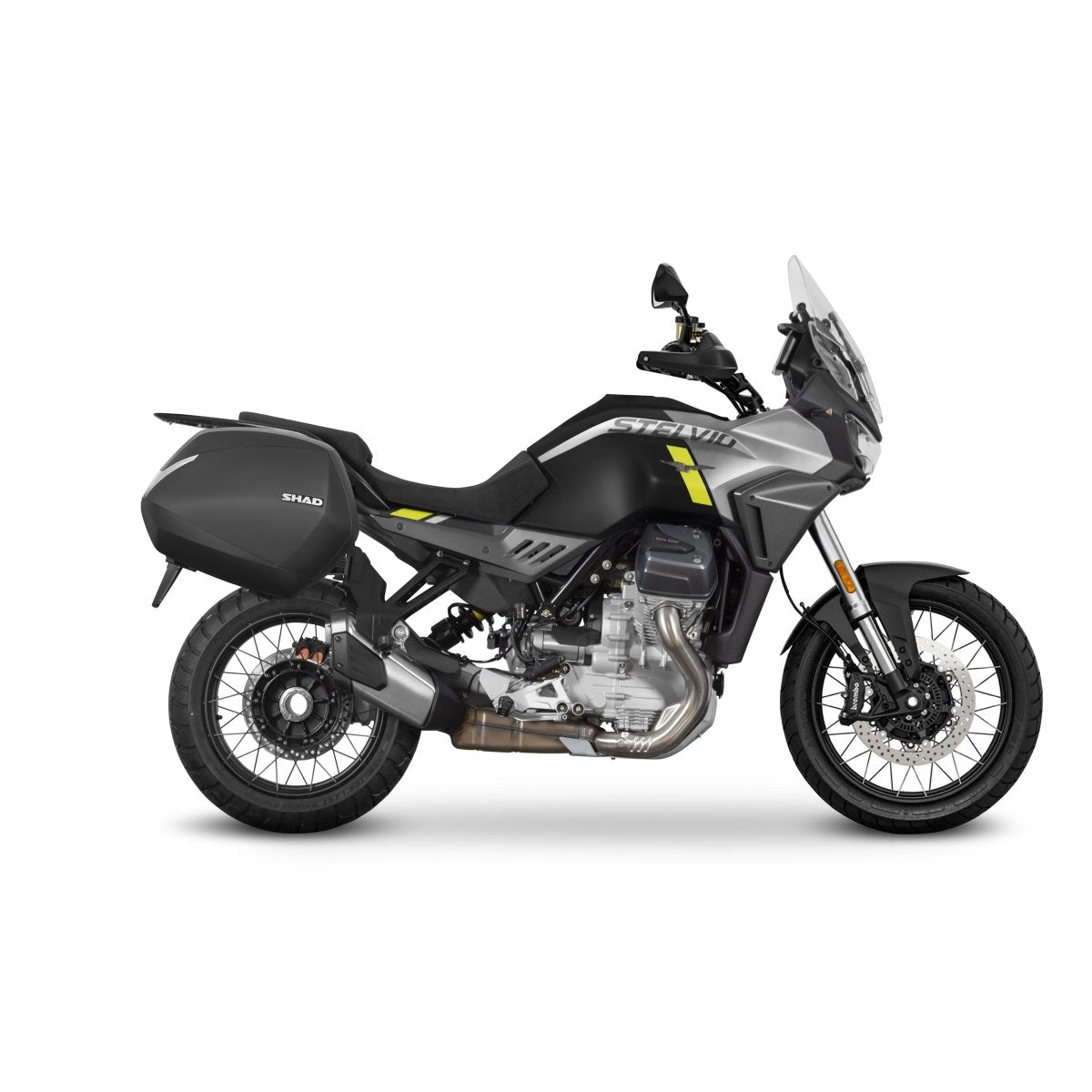 SHAD 3P System MOTO GUZZI STELVIO 1000 - Moto Adventure