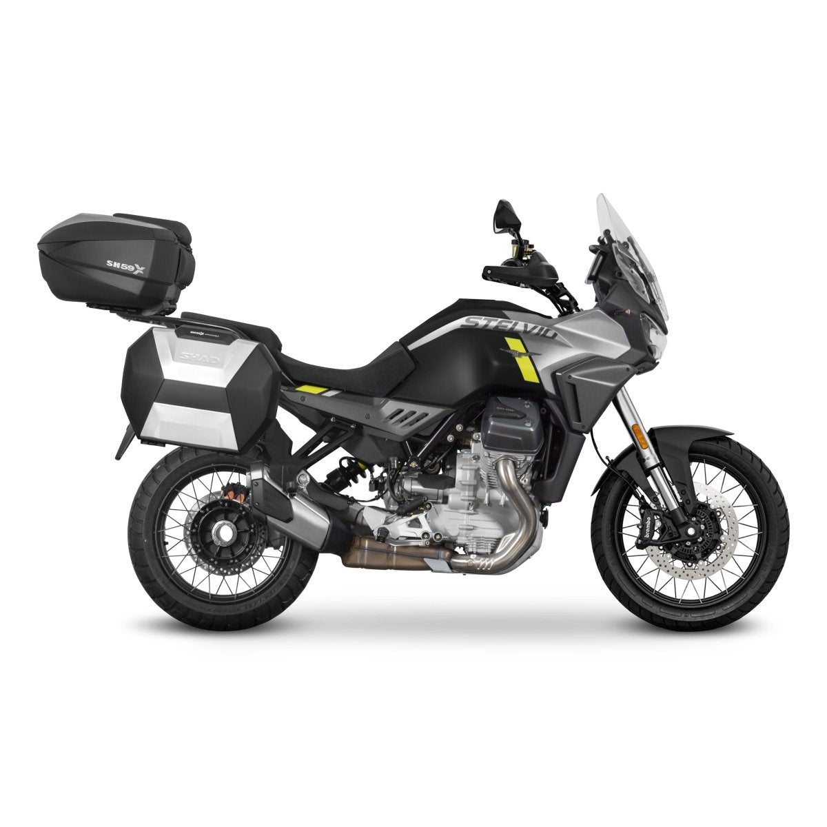 SHAD 3P System MOTO GUZZI STELVIO 1000 - Moto Adventure