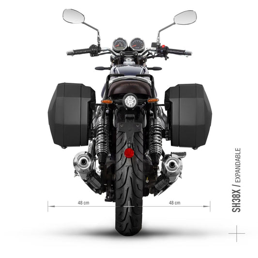 Shad 3P SYSTEM MOTO GUZZI V7 SPECIAL/STONE/CORSA - Moto Adventure