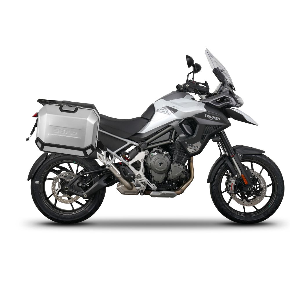 Shad 4P SYSTEM ATTACCO LATERALE TRIUMPH TIGER 1200 GT/RALLY - Moto Adventure