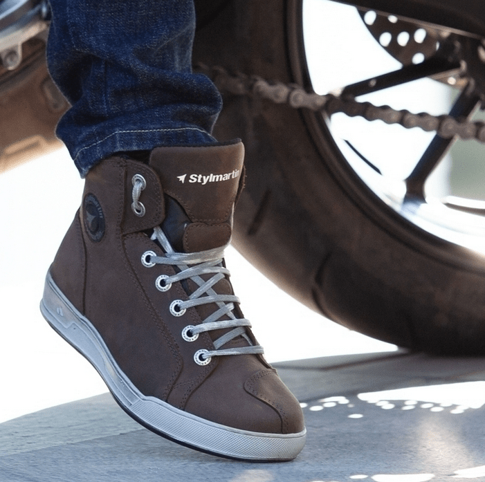 Sneakers Stylmartin Marshall WP marrone - Moto Adventure