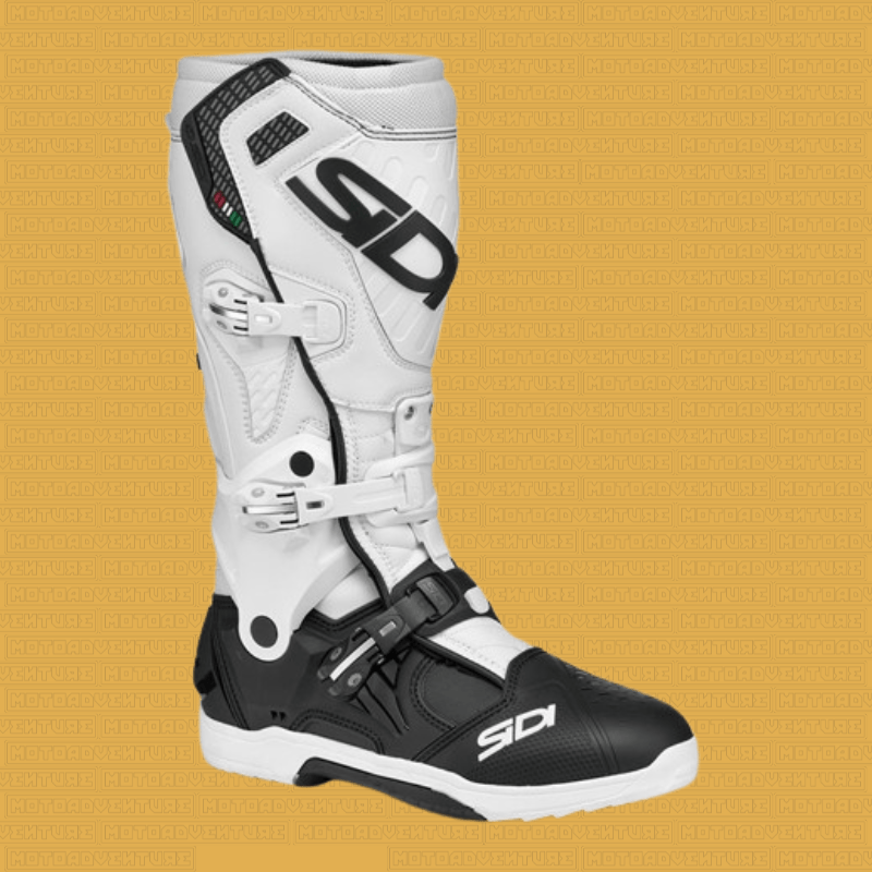 Stivale Cross enduro Sidi Crossair Nero bianco - Moto Adventure