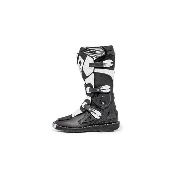 Stivali cross Bambino Sidi FLAME bianco nero - Moto Adventure