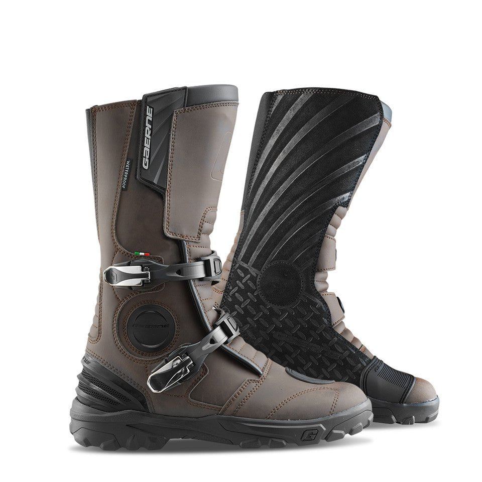 Stivali Gaerne G_Midland Acquatech marrone - Moto Adventure