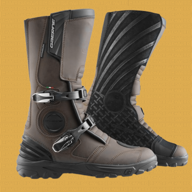 Stivali Gaerne G_Midland Acquatech marrone - Moto Adventure