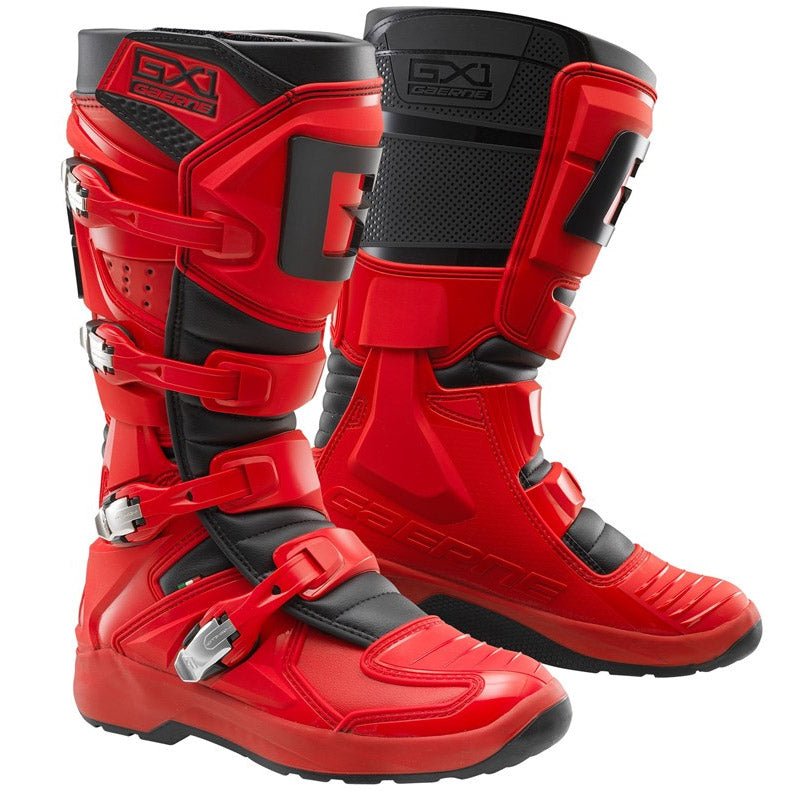 Stivali Gaerne Gx1 Evo rosso nero - Moto Adventure