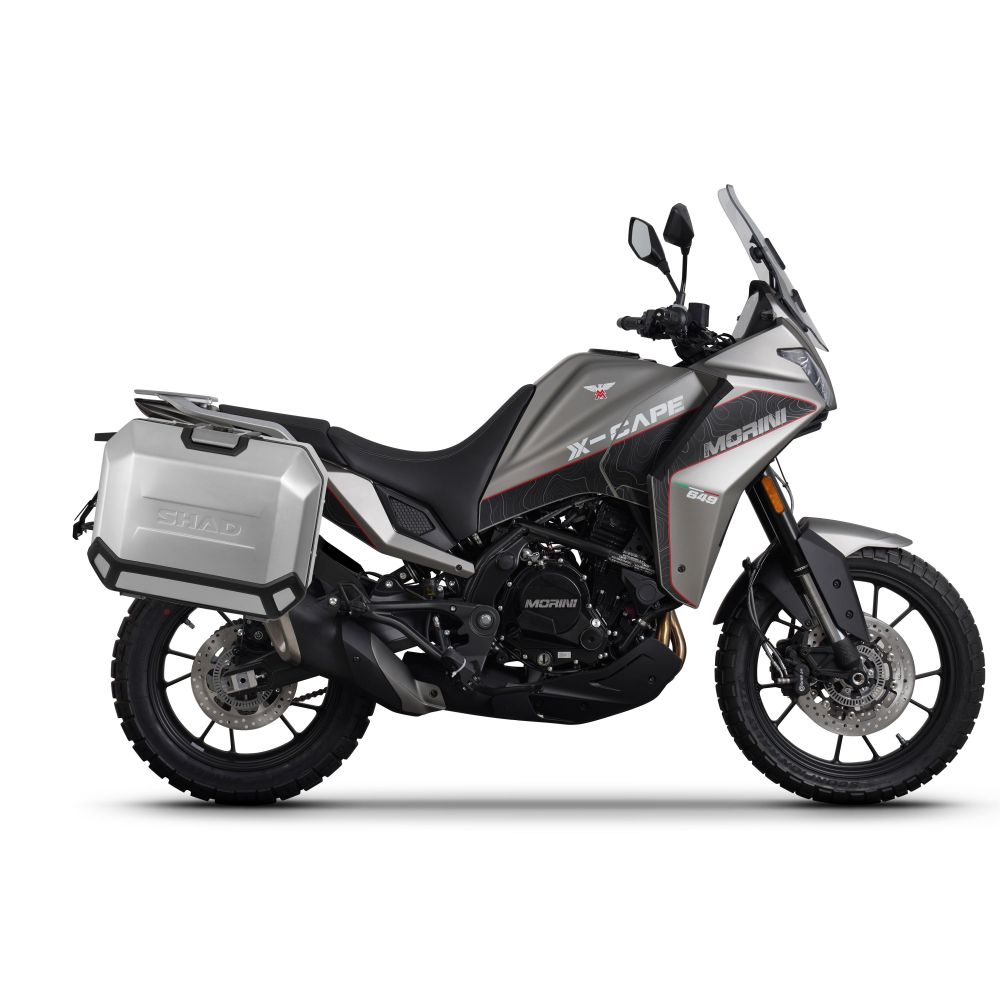 Tealietti laterali SHAD 4P System per Moto Morini X - Cape 649 - Moto Adventure