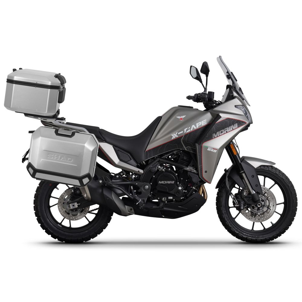 Tealietti laterali SHAD 4P System per Moto Morini X - Cape 649 - Moto Adventure