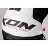 Tuta Intera in Pelle Ixon JACKAL Nero Bianco Rosso - Moto Adventure