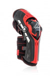 Coppia di ginocchiere Acerbis Gorilla Nero Rosso - Moto Adventure