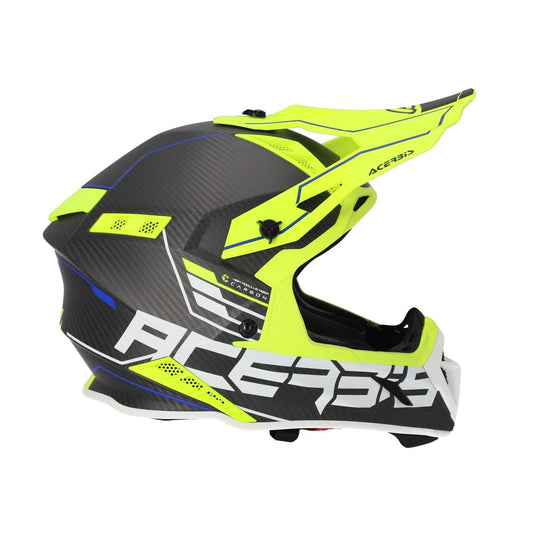 Casco Cross enduro Acerbis STEEL CARBON in carbonio 2206 - Moto Adventure