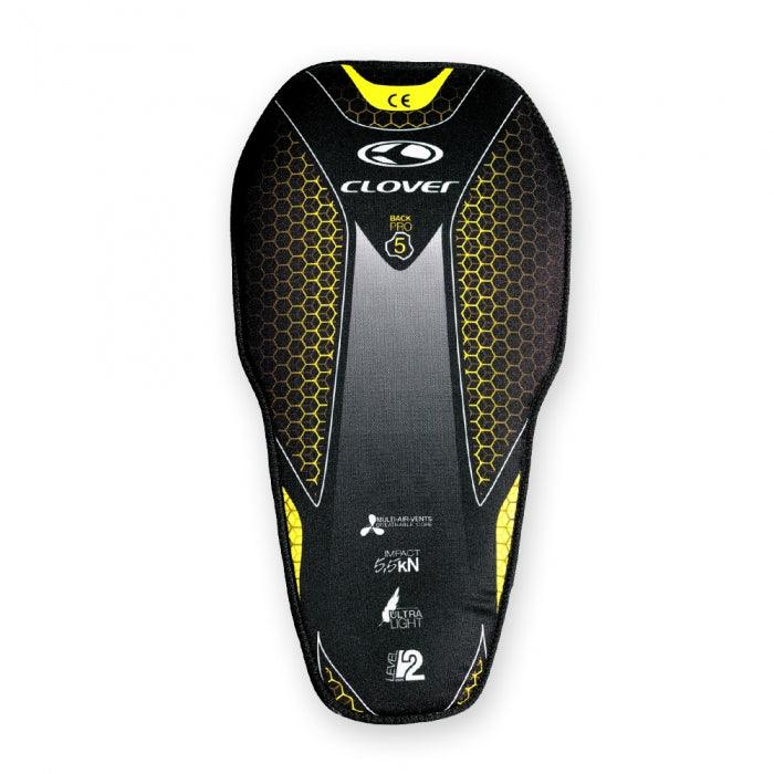 Paraschiena Clover Back Pro 5 Insert Ce Livello 2 Nero Giallo - Moto Adventure