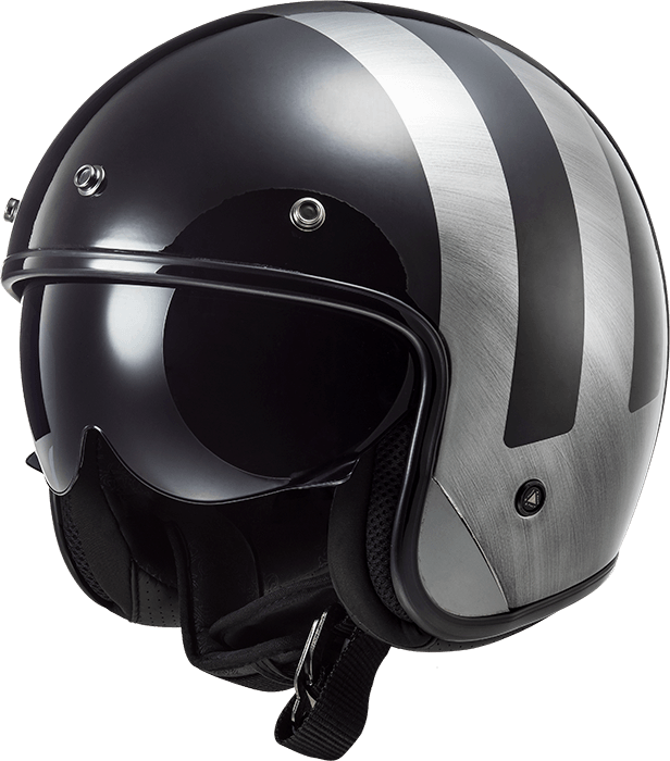 Casco jet LS2 OF601 BOB - Moto Adventure