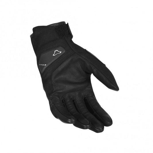 Guanti moto pelle estivi Macna Dusk Nero - Moto Adventure