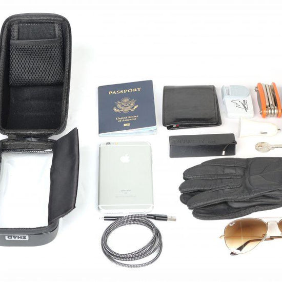 Porta Smartphone 6,6 "CON TASCA 180 x 90 mm - MANUBRIO - Moto Adventure
