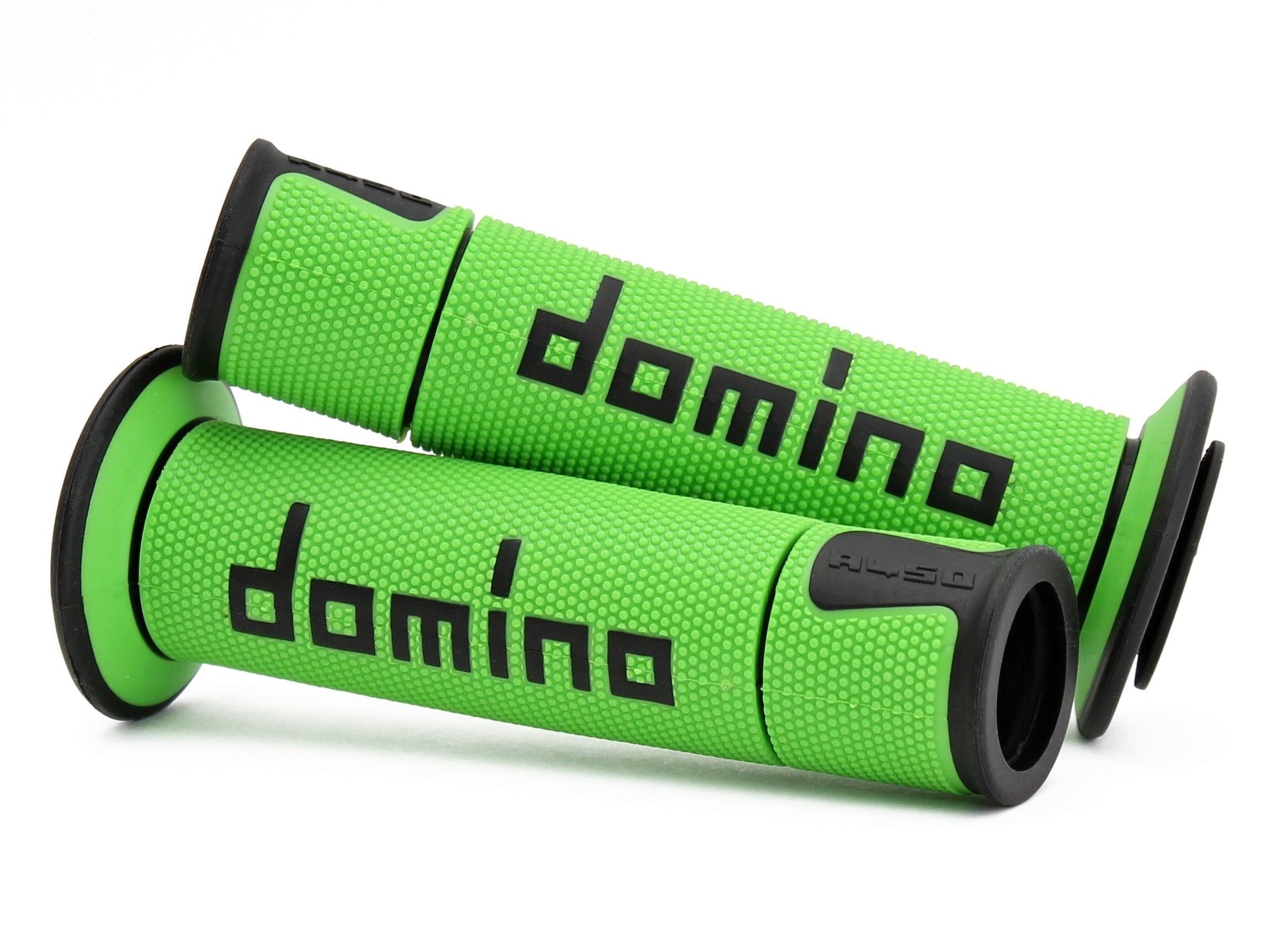 Manopole Domino A450 On-Road Racing verde / nero (aperto) acquista