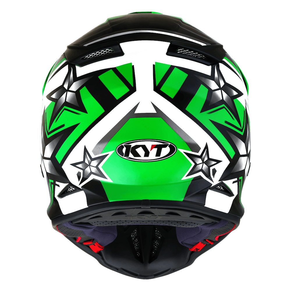 Casco cross KYT Skyhawk in carbonio - Moto Adventure