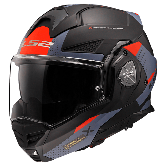 Casco modulare ribaltabile LS2 Advant X Fibra - Moto Adventure