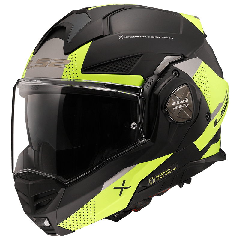 Casco modulare ribaltabile LS2 Advant X Fibra - Moto Adventure