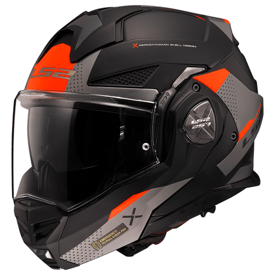 Casco modulare ribaltabile LS2 Advant X Fibra - Moto Adventure