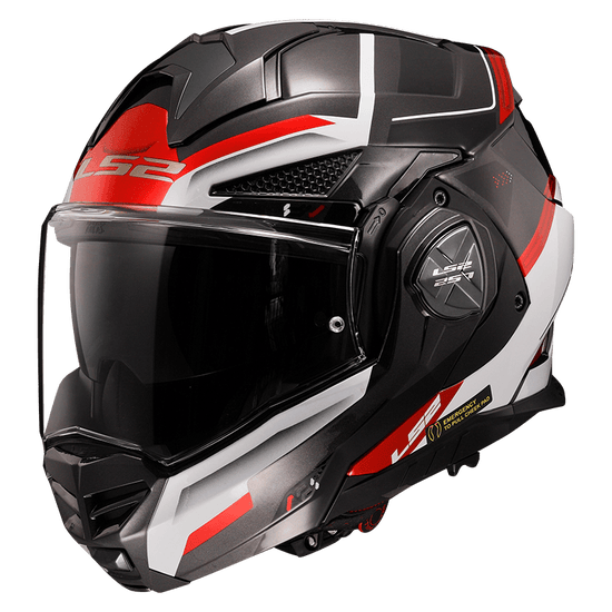 Casco modulare ribaltabile LS2 Advant X Fibra - Moto Adventure