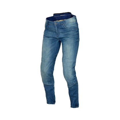 Jeans donna Macna Jenny con rinforzi in Fibra Aramidica blu