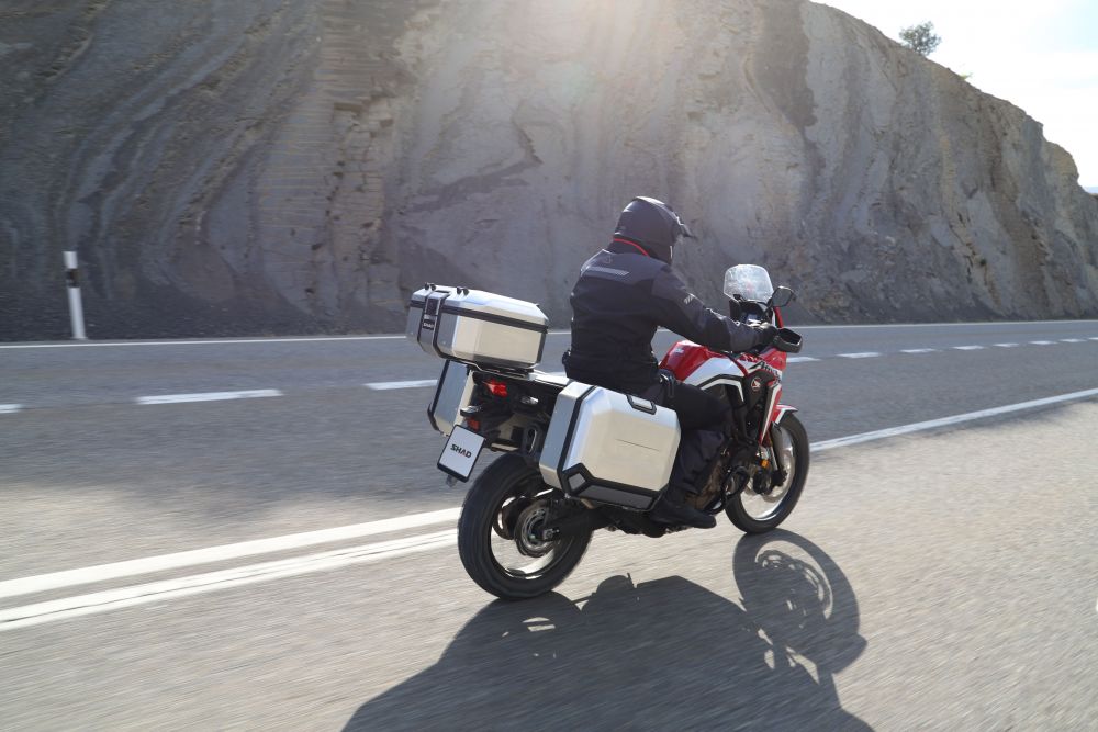Bauletto alluminio SHAD TR37 - Moto Adventure