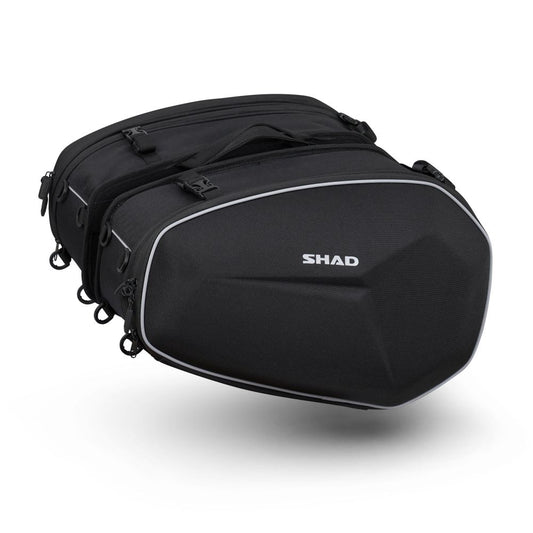 Borse laterali espandibili SHAD E48 - Moto Adventure